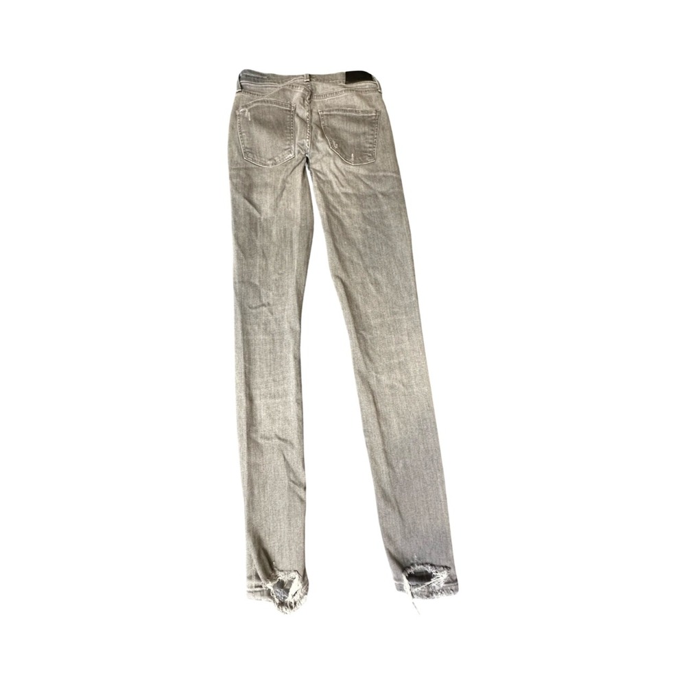 Citizens of Humanity Jeans Womens 25 Grey Rocket High Rise Skinny Denim - Picture 2 of 16